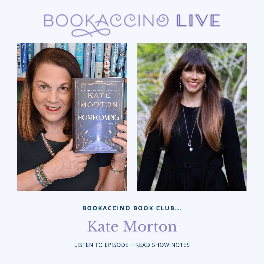 “Bookaccino Live” Book Group with Kate Morton